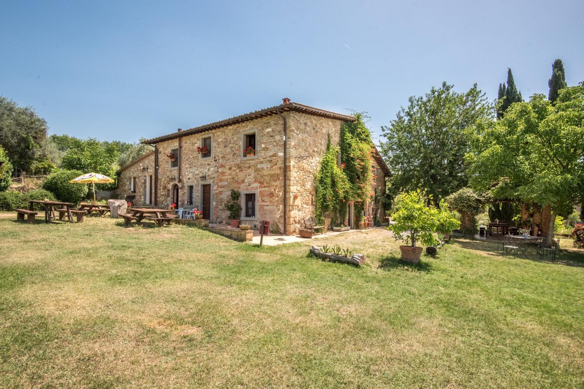 Villa Poggio Primo - Trilocale Etrusco Castiglion Fibocchi Exterior foto